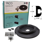 Taco Flexible Rub Rail Kit 1-1/16" x 11/16"